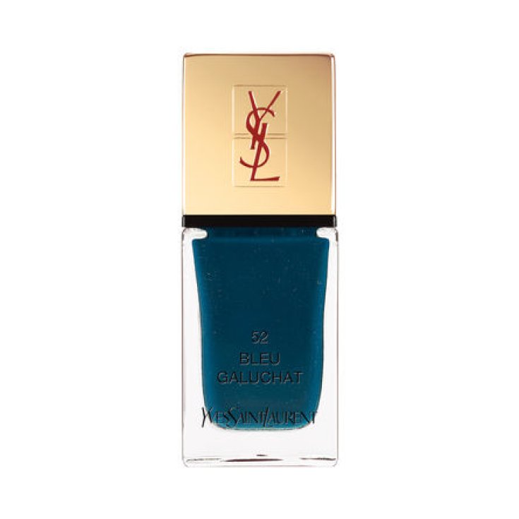 Yves Saint Laurent La Laque Couture Esmalte De Uñas Color 52 Azul Galuchat