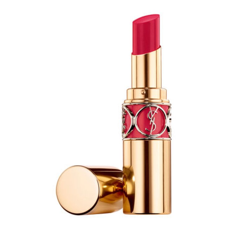 @YSL ROUGE VOLUPTE SHINE N.28