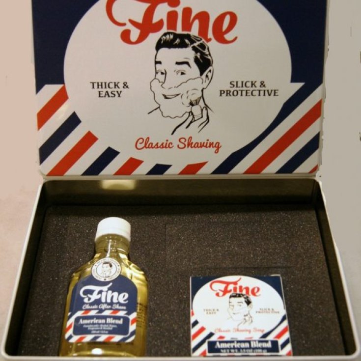 Fine Kit American Blend After Shave 100ml + Jabón de Afeitar 100g