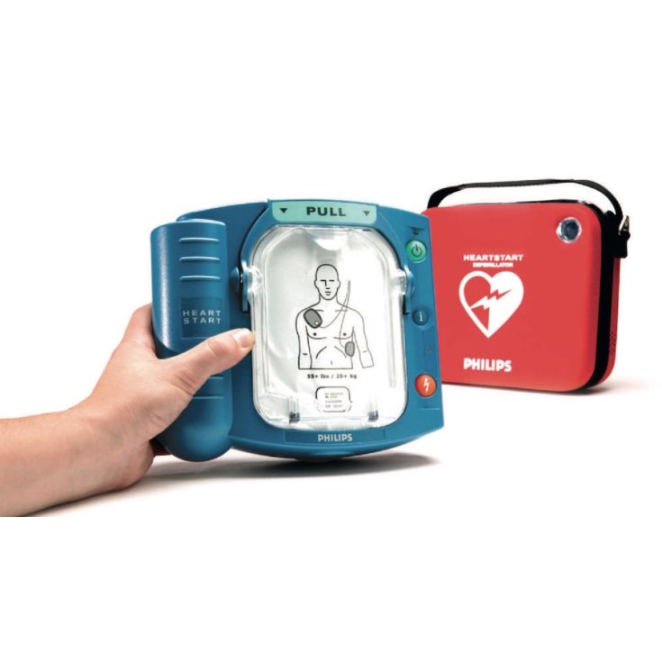 Desfibrilador Philips Hs1 AED semiautomático con bolsa