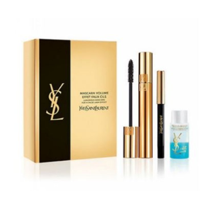 Yves Saint Laurent Mascara Volume Color 1 Black + Desmaquillador de ojos + Lápiz de color 1 Black