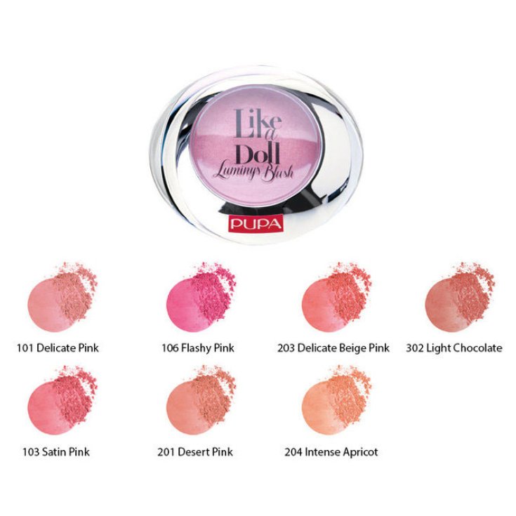 @PUPA BLUSH COMO UNA MUÑECA LUMINYS 204