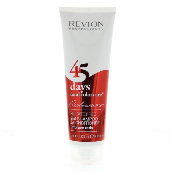 Revlon 45 Días 2En1 Champú Protección Roja 275ml