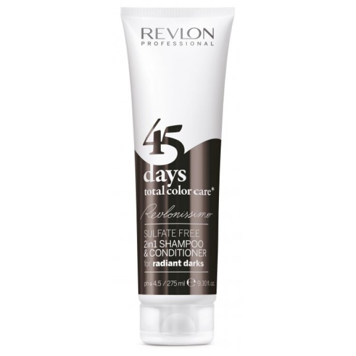 Revlon 45 Días 2En1 Champú Protección Negra 275ml