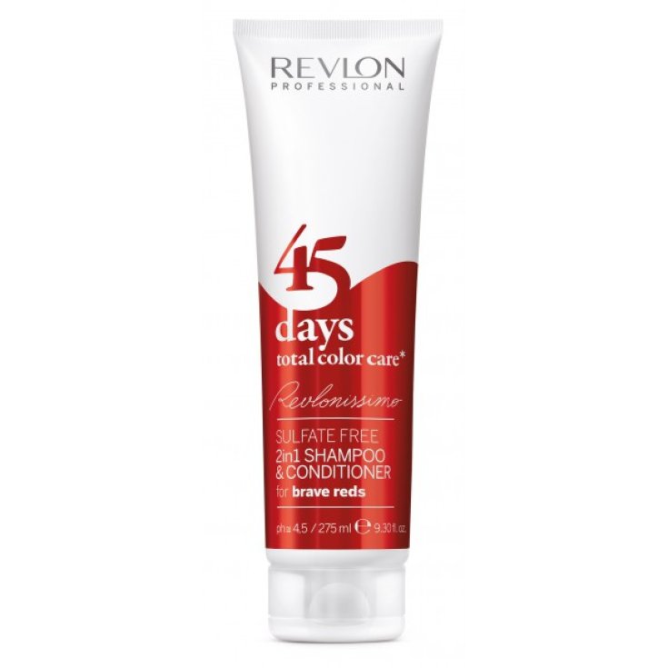 Revlon 45 Días 2En1 Champú Protección Roja 275ml