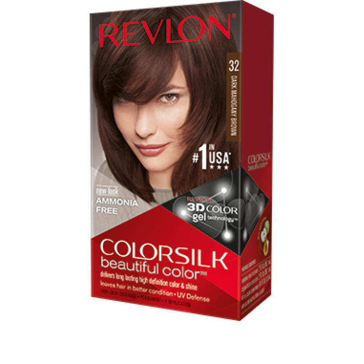 Revlon Colorsilk Hair Color Caoba Marrón Tonos