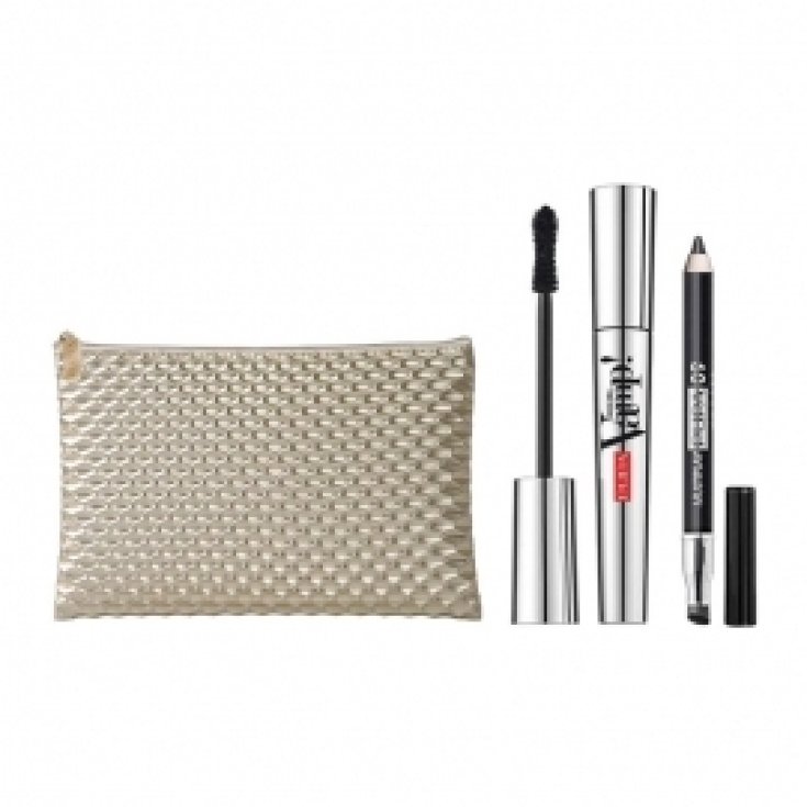 Pupa Kit Vamp! Máscara de pestañas Definición + Lápiz Mini Multiplay + Bolso de mano