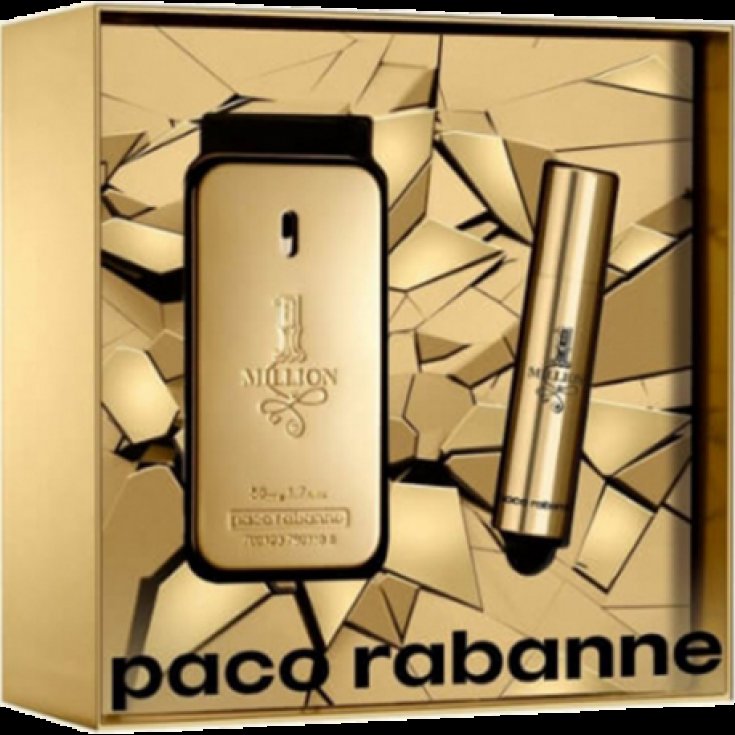 Paco Rabanne One Million Eau De Toilette 50ml + Vaporizador De Viaje 10ml
