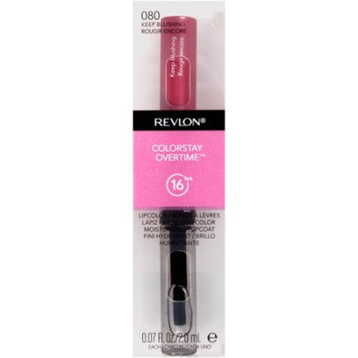 Revlon Overtime Lipcolor Pintalabios Color Keep Blushing 080