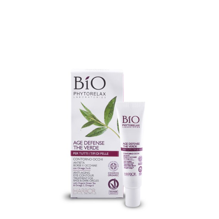 Phytorelax Age Defense The Verde Crema Antiedad Contorno de Ojos 15ml
