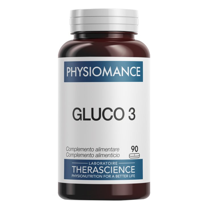 PHYSIOMANCE GLUCO 3 THERASCIENCE 90 Comprimidos