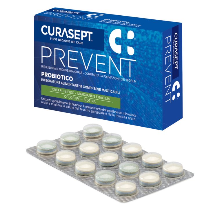 PREVENT CURASEPT® Probióticos 14 Comprimidos