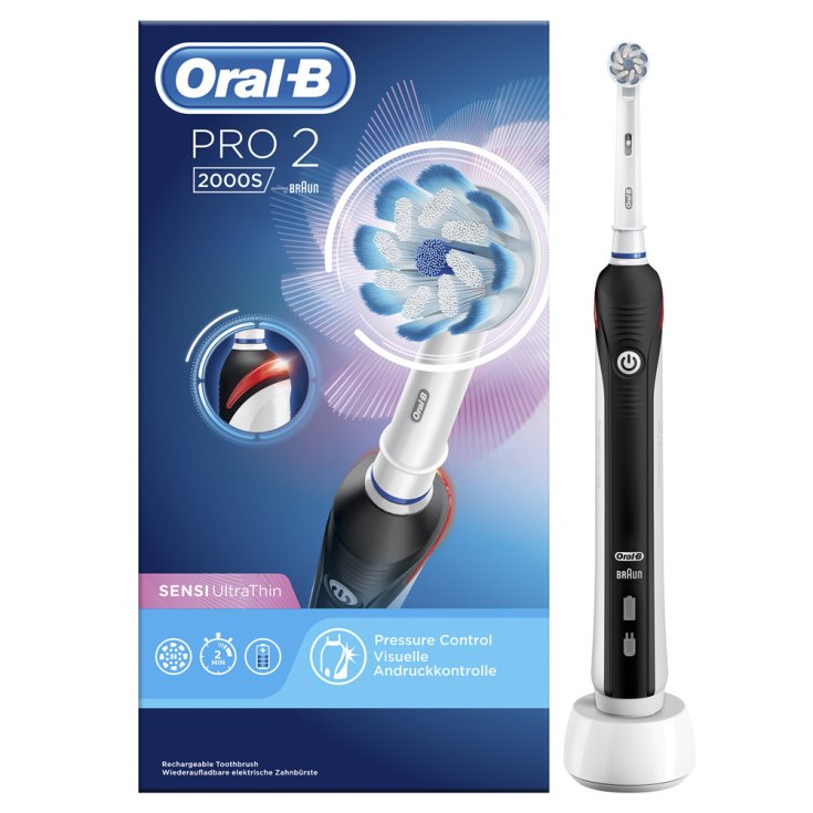 Cepillo de dientes eléctrico recargable Oral-B® PRO 2 2000S