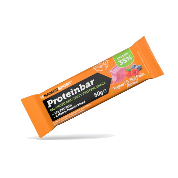 PROTEINBAR Frutos Rojos & Yogur NAMEDSPORT® 50g