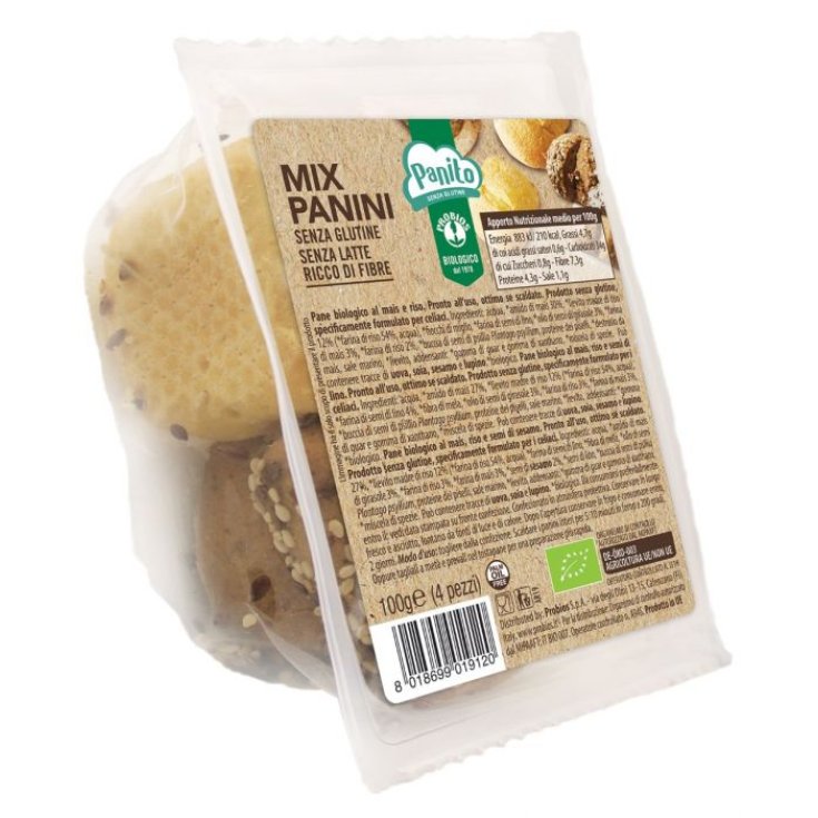 Panito Mix Bocadillos Sin Gluten Probios 100g