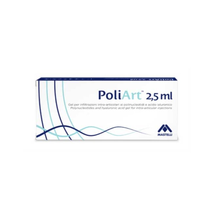 Poliart 2,5ml Gel Intraarticular Jeringa Mastelli 20mg/ml