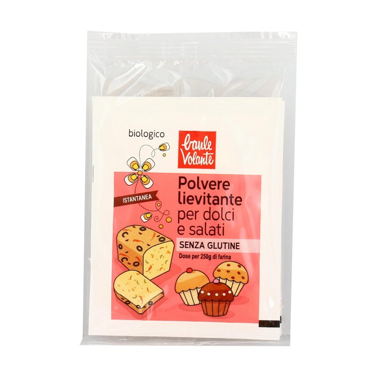 Levadura En Polvo Para Dulces Y Salados Baule Volante 2x9g