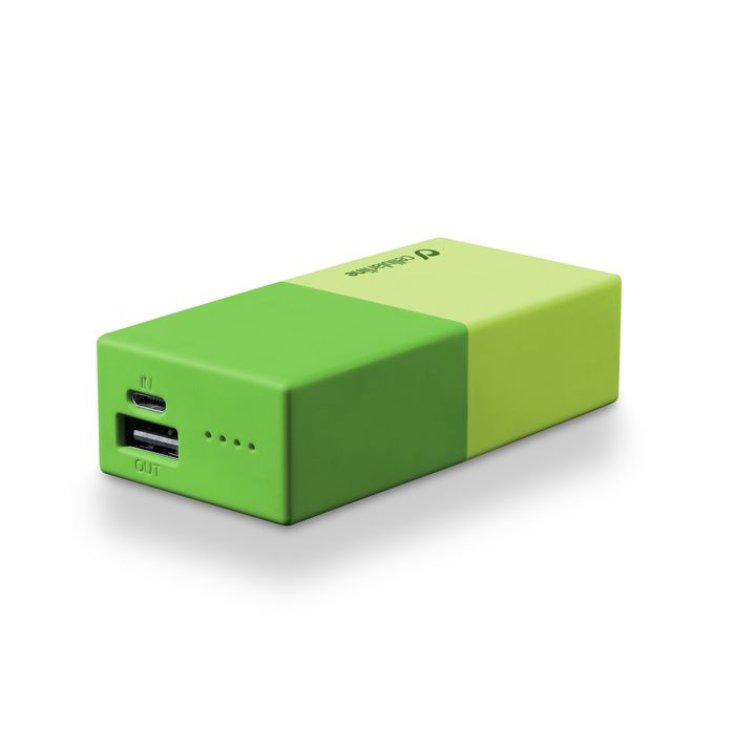 Powerbank 5000 Universal Cellularline 1 Cargador de batería verde