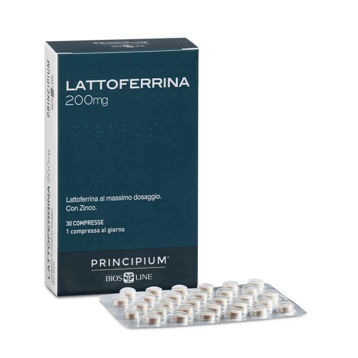 Principium® Lactoferrina 200mg Línea Bios 30 Comprimidos