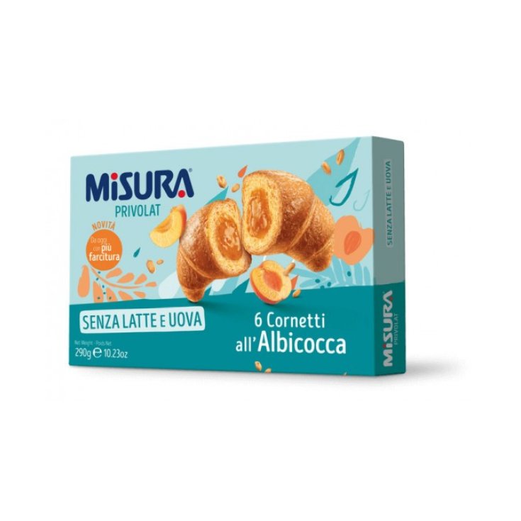 Croissants De Albaricoque Privolat Sin Leche Y Huevos MISURA® 290g