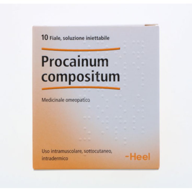 Procainum Compositum Heel 10 Viales De 2,2ml