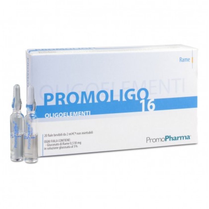 Promoligo 16 Cobre PromoPharma® 20 Viales de 2ml
