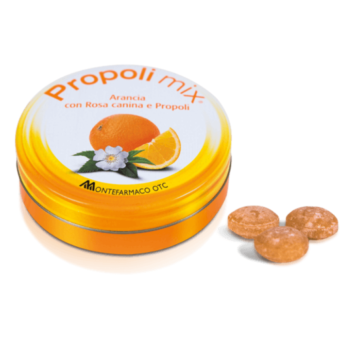 Propóleos Mix® Caramelos Naranja MONTEFARMACO 30 Caramelos