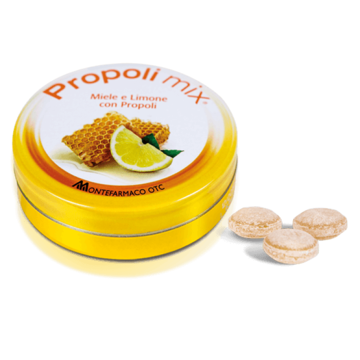 Propolis Mix® Caramelos De Miel Y Limon MONTEFARMACO 30 Piezas