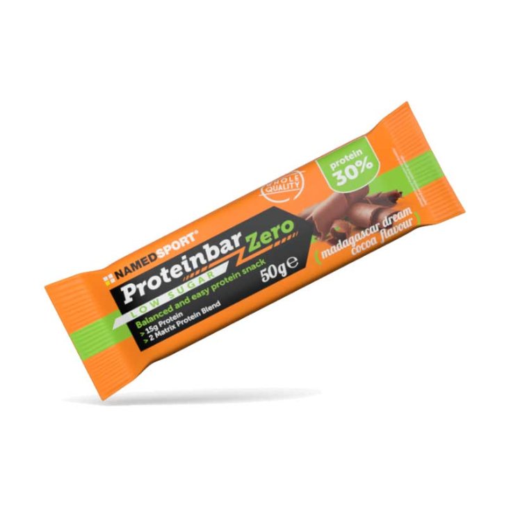 Proteinbar Zero Madagascar Sueño Cocao NamedSport® 50g