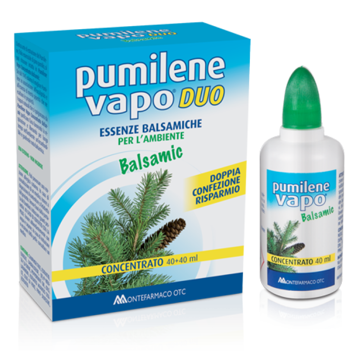 Pumilene® Vapo Concentrado Balsámico MONTEFARMACO 2 Viales de 40ml