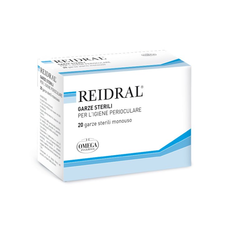 Reidral® Omega Pharma Gasa Ocular 20 Gasas
