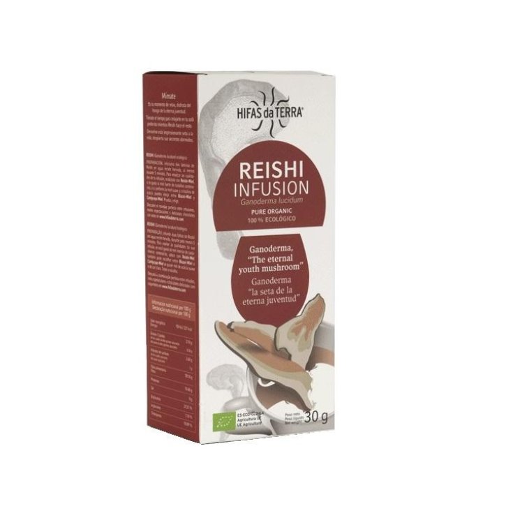 Infusión Reishi Hifas De La Tierra 30g