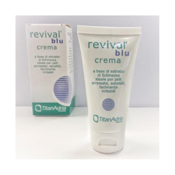 Revival Blu Crema Para Pieles Enrojecidas Y Sensible Titanpharma 50ml