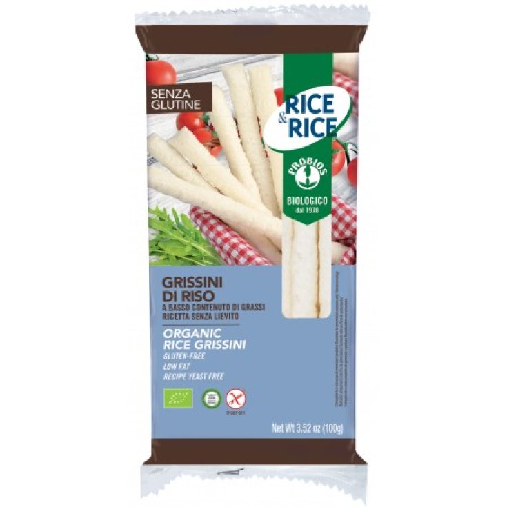 Rice & Rice 100% Probios Barritas de Arroz 100g