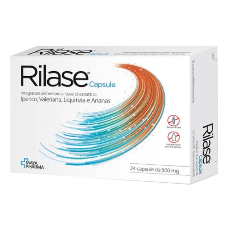 Rilase® Maya Pharma 24 Cápsulas
