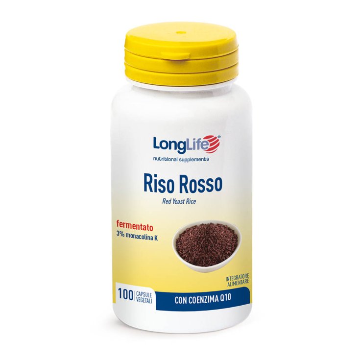 LongLife® Arroz Rojo 100 Cápsulas Vegetarianas