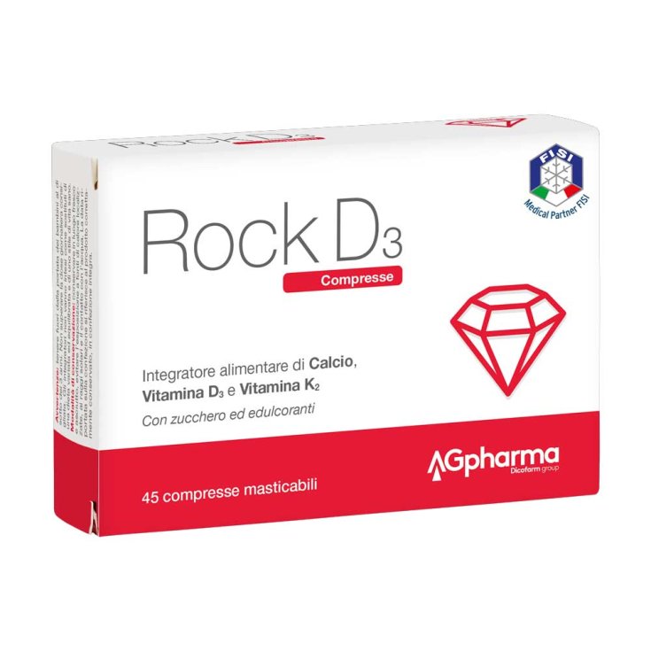 Rock D3 AGPharma 45 Comprimidos