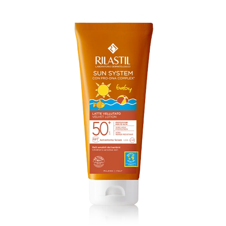 SUN SYSTEM BEBE LECHE TERCIOPELO SPF 50+ RILASTIL® 200ml
