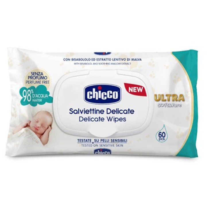 CHICCO TOALLITAS U/SOFT & PURE 60