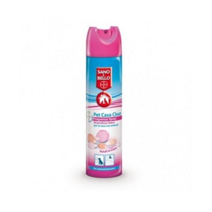 Sano E Bello Pet House Clean Spray Pétalos en Flor BAYER 300ml