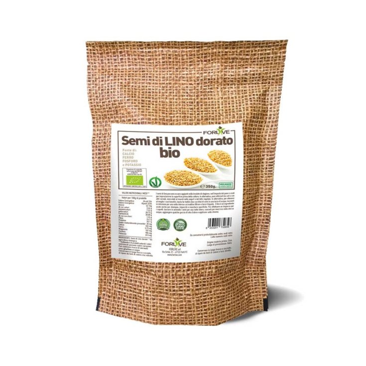 FORLIVE Semillas de Lino Dorado Ecológicas 350g