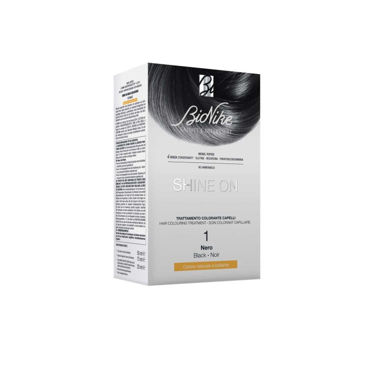 Shine On Black Cabello Tinte Tratamiento 1 BioNike