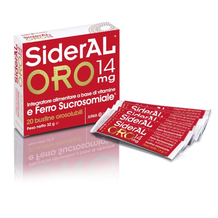 SiderAL® Oro 14 Junia Pharma 20 Barras orosolubles