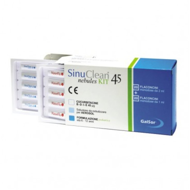 Kit Nebulosas SinuClean® 45 Galsor 20 Viales 3ml