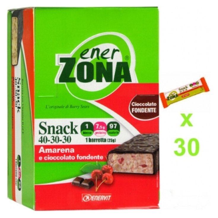 Snack 40-30-30® Cereza Enervit EnerZona® Balance 30 Barritas
