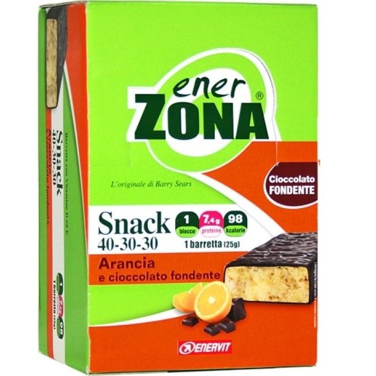 Snack 40-30-30® Naranja Enervit EnerZona® Balance Box 30 Barritas