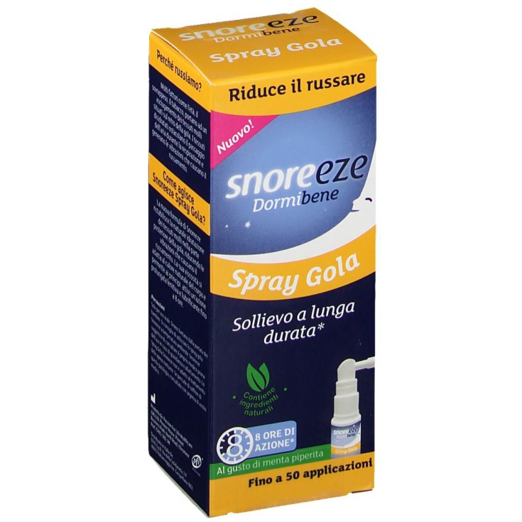 Snoreeze Spray Anti-Ronquidos Para La Garganta Efas 23.5ml