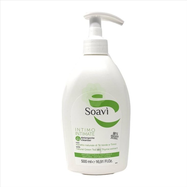 Soavì Limpiador Íntimo Antibacteriano pH3.5 Farmac-Zabban 500ml