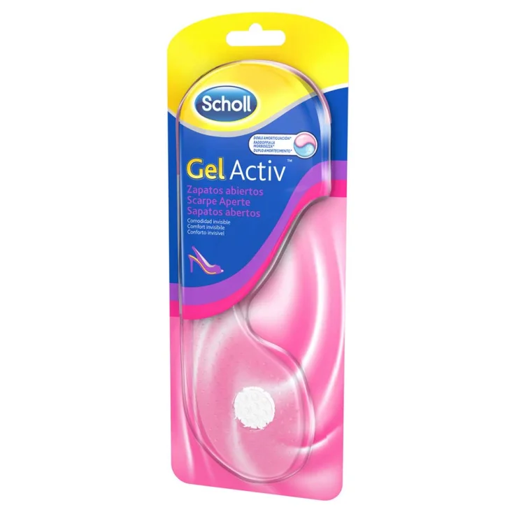 Plantillas Scholl GelActive Open Shoe Talla 35-40.5