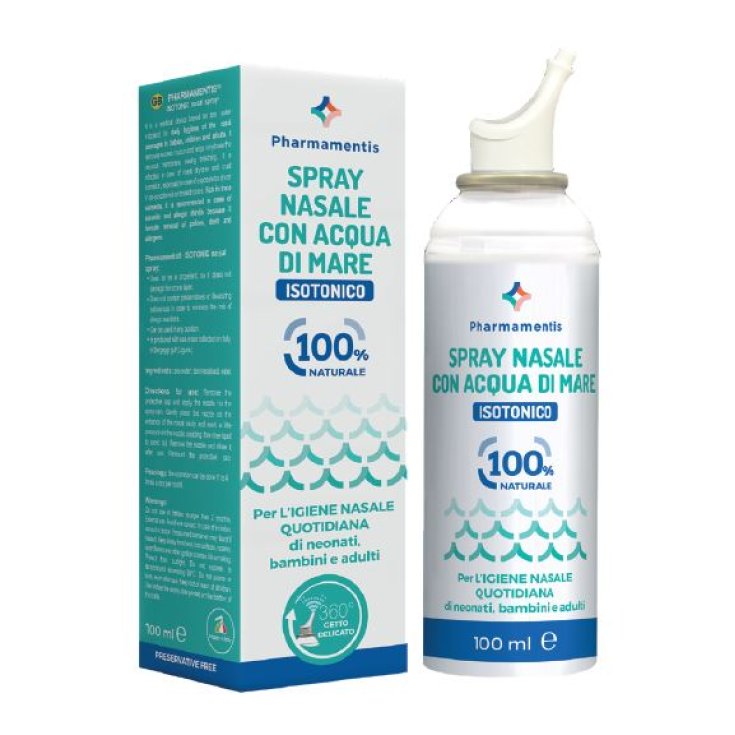 Spray Nasal Con Agua De Mar Isotónica Pharmamentis 100ml